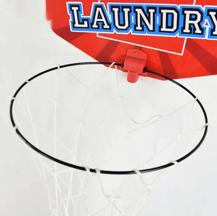 Hanging Basketball Laundry Basket